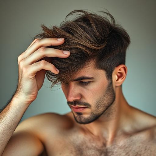 Low-effort morning routine for mullet style”