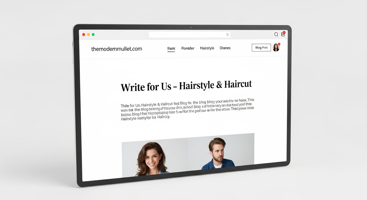 Write for Us – Hairstyle & Haircut: Themodernmullet.com