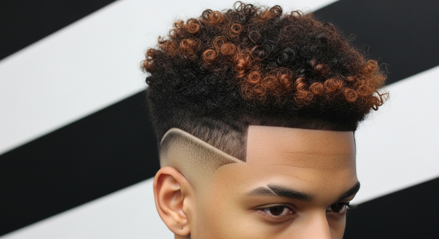 How to Rock a Burst Fade with Curly Hair in 2025