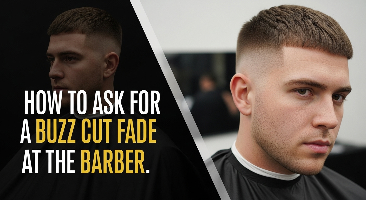 buzz cut fade
