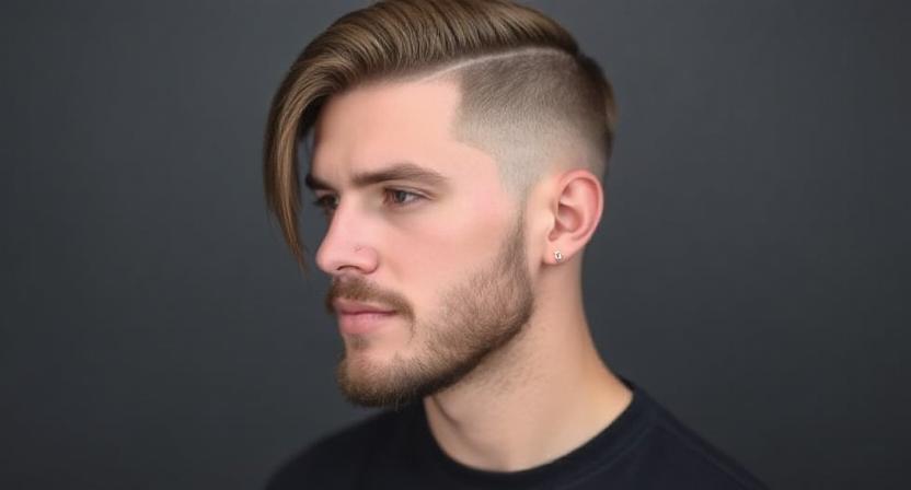 low taper straight hair
