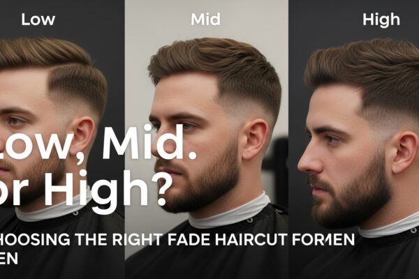 fade haircut for men