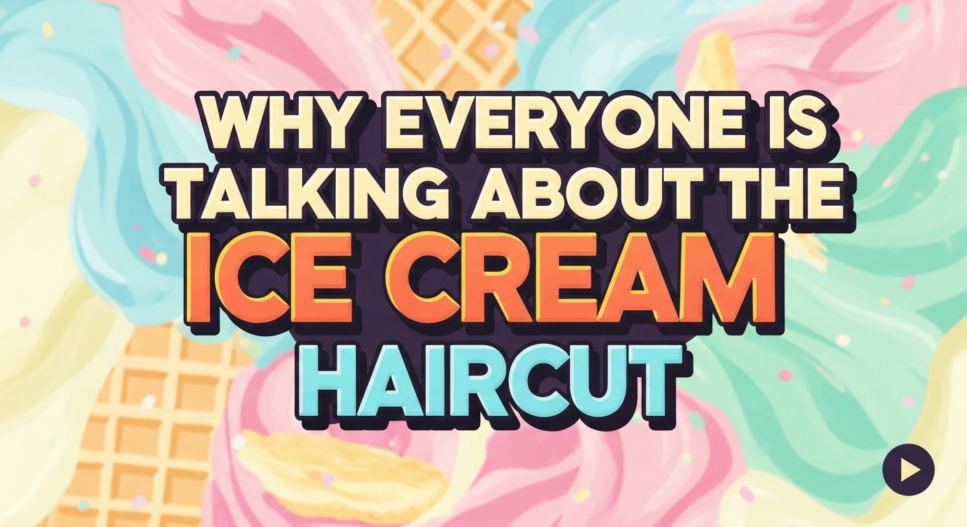 ice cream haircut